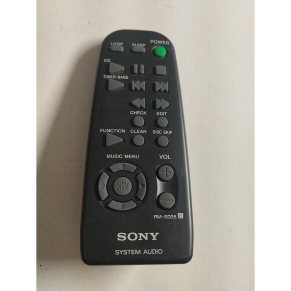 Sony RM-SD25 System Audio Remote Control OEM Clean Tested! - Picture 1 of 3